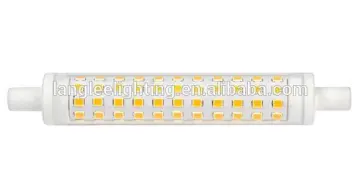 10W R7S LED 118mm 220V Dimmable Ceramic +PC