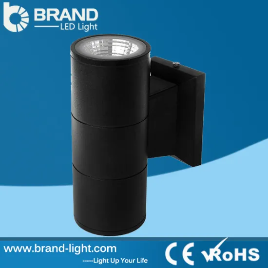 Aluminum+Tempered Glass Dia=650mm GU10 Bulb Holder IP65 Outdoor Wall Light Housing