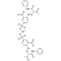 Bensensulfonsyra, 3-nitro-4- [2- [2-oxo-l - [(fenylamino) karbonyl] propyl] diazenyl] - kalciumsalt (2: 1) CAS 12286-65-6