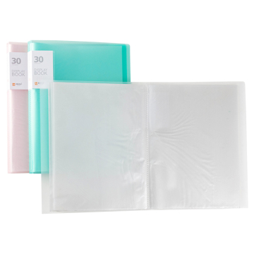 Custom 60 Pockets PP Clear A4 Presentation Book Folder