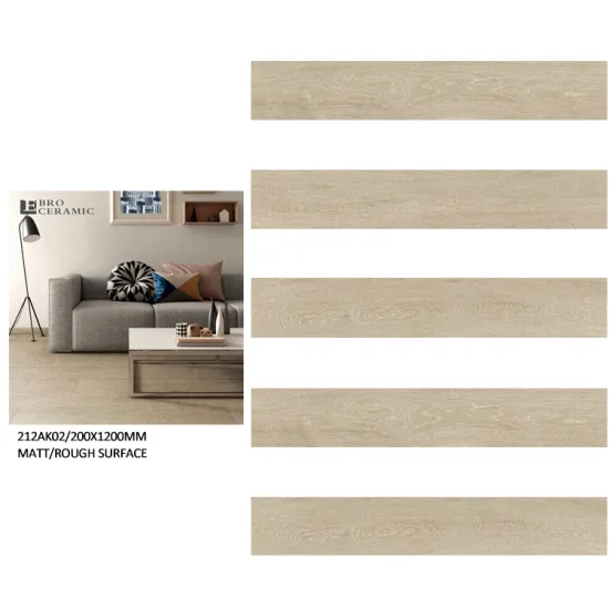 200x1200 MM Wood Look Matte Porcelain Floor Tiles