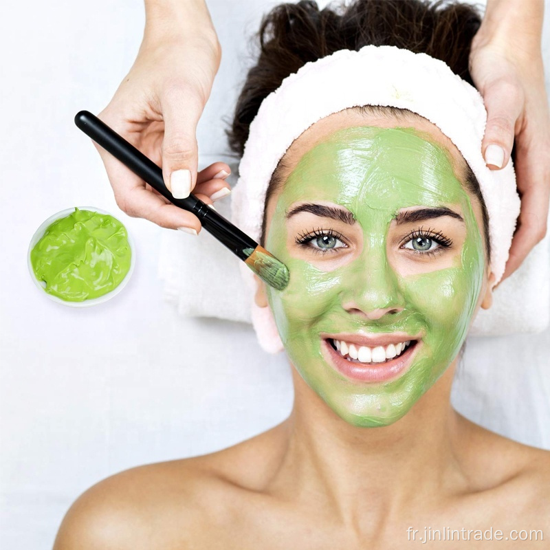 MATCHA MASQUE DE VISAGE D&#39;ENTRAÎNEMENT DE VÉGANIE VEGAN ORGANIQUE