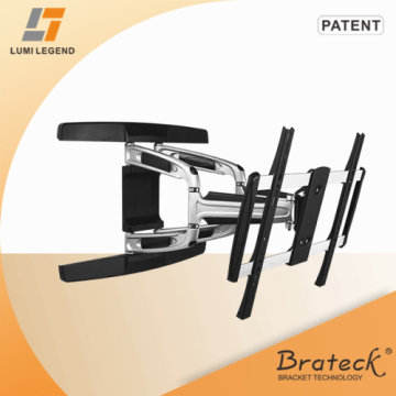 Hot Sell Aluminum And Steel Full Motion Tv Wall Mount Bracket 