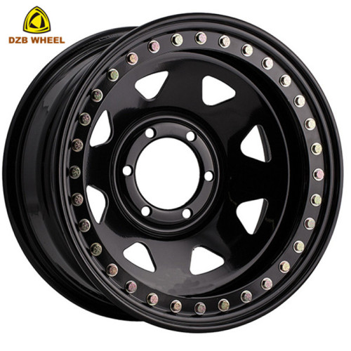 High Quality 15x8 Offroad wheel Steel Beadlock rims