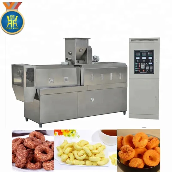 puffed small scale snack machine