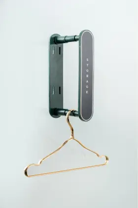 Foldable Hanger Storage Rack