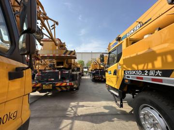 QY50K5D XCMG used 50 ton truck crane