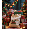 Canvas gift bags christmas