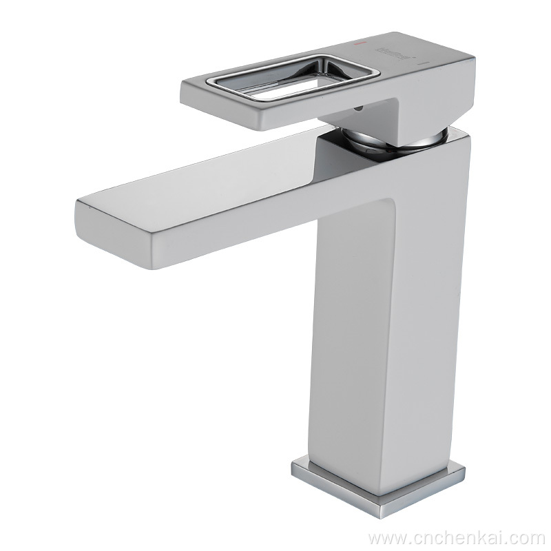 Hot Sale White Bathroom Faucets With Plating