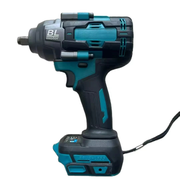 Professional 1000nm Torque Cordless Brushless Impact Wrench with 21V Lithium Battery for Heavy Duty Car Maintenance