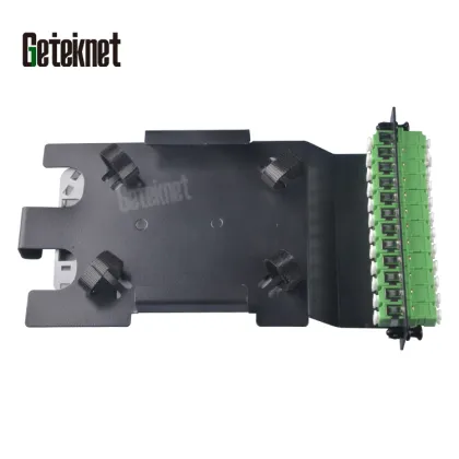 4 96 Port 4 12 18 72 96 Core COMTEC LC SC APC FC/UPC Industrial DIN Rail Outdoor ODF for 24 Fiber OEM