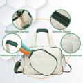 Quilted Puffer Nylon Pickleball Bag