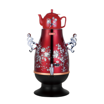 Stainless Steel Boiler Electric Kettle Samovar with Sockets