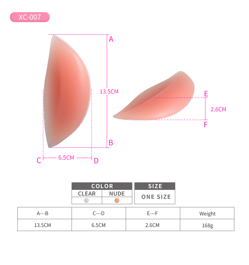 Silicone Bra Inserts Clear Breast Enhancers, High Quality Silicone Bra  Inserts Clear Breast Enhancers on