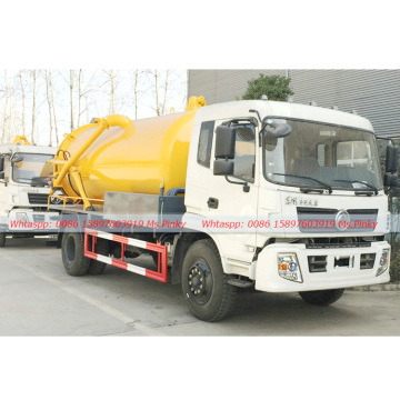 New Model Sewer Cleaning Truck 10Tons Vacuum Tank Mounted on Vehicles