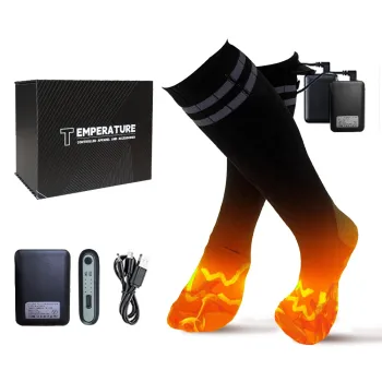 USB Electric Heated Socks - High Quality Winter Foot Warmers for Men and Women
