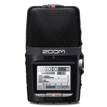 PK Tascam portable ZOOM H2N Handy Recorder Ultra-Portable Digital Audio Recorder Stereo microphone Interview SLR