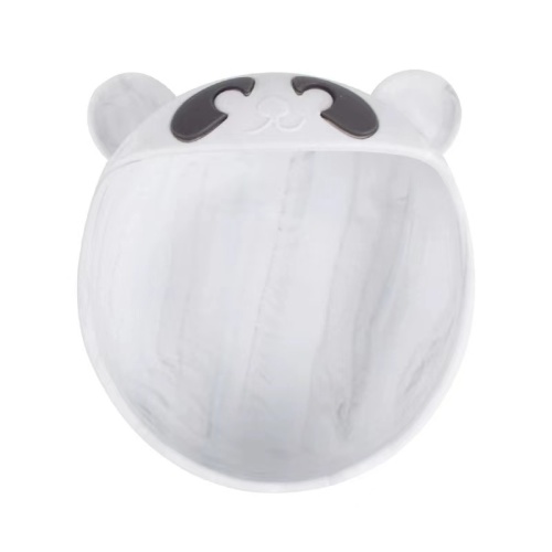 Bear Shape Silicone Non Slip Baby Feeding Bowl