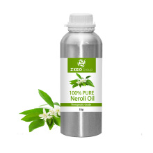 Aromaterapia de calidad Neroli Aceite esencial Aceite de flores de color Alimento Aceite de neroli de vapor