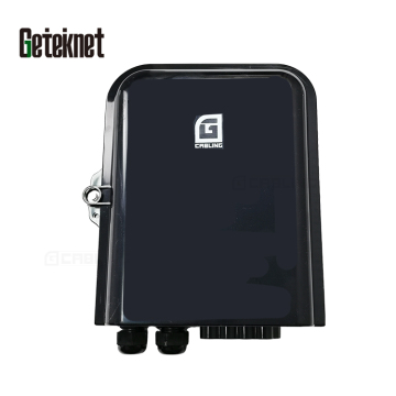 OEM 19-inch 12 Port 8 Cores FTTH Waterproof Wall-Mounted Fiber Optic Distribution Terminal Box