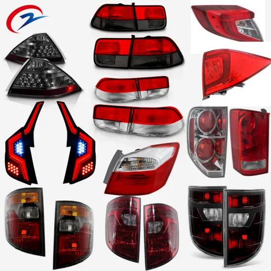 HOT! Sequential Signal Taillamps - Smoked Halogen LED Taillights for Honda Jazz/Accord/Civic/Ridgeline/Pilot/Odyssey