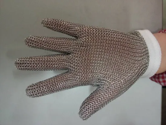 R&K stainless steel protective gloves for butcher/cook/safe