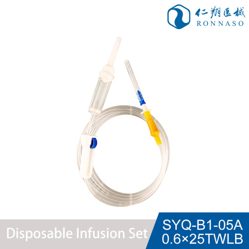 Set de infusión desechable con diseño SYQ B1 05A