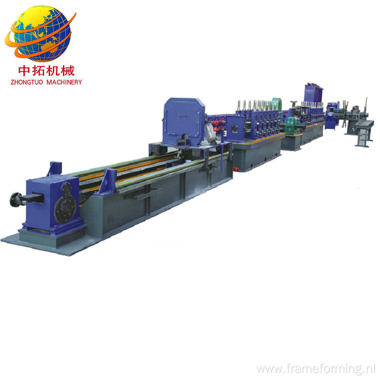 round carbon steel pipe roll forming machine