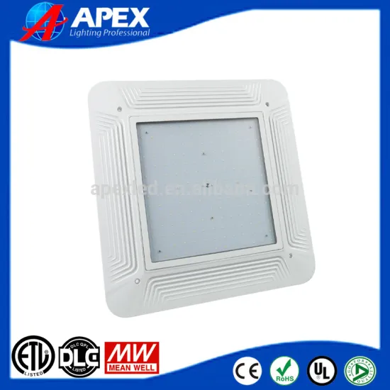 160w ul dlc led gas station canopy lighting for 500w metal halide fixture lamp