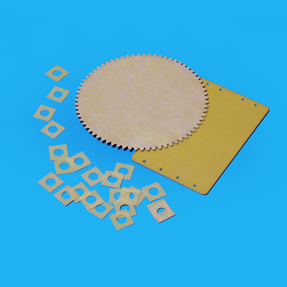 Machined FR4 epoxy fiberglass plate