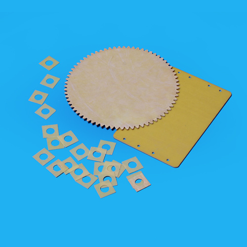 Machined FR4 epoxy fiberglass insulation plate
