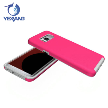 2017 Wholesales Hybrid Shockproof TPU PC Combo Phone Case for Samsung S8