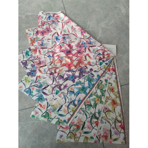 Breathable Low Elasticity Digital Printed Bamboo Fabrics