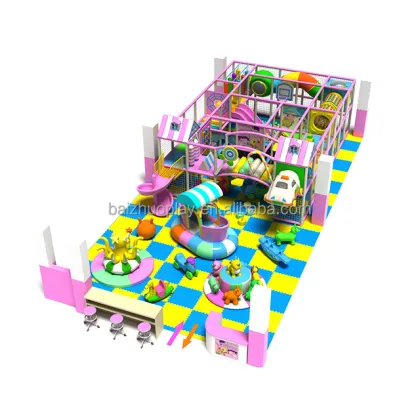 Indoor Soft Play Equipment Set for Children: Playland and Safety Focused Fun