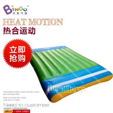 inflatable sealed square fanshaped cushion