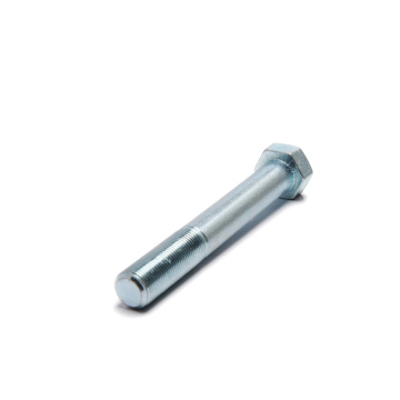 DIN 6914 Blue white zinc hex bolt