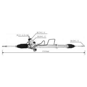 CRÉMAILLÈRE DE DIRECTION POUR Toyota Hiace Wide Body