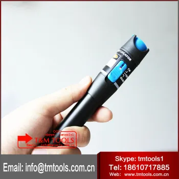 TM191 10-12km Fiber optic Visual Fault Locator, Fiber Optic Tester 10mW
