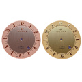 Custom Brushed 2-toned Colors Watch dial