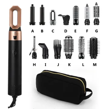 13IN1 BLDC 110000RPM Multi-Detachable Hair Straightening Hot Comb Hair Dryer Volumizer Hot Air Brush