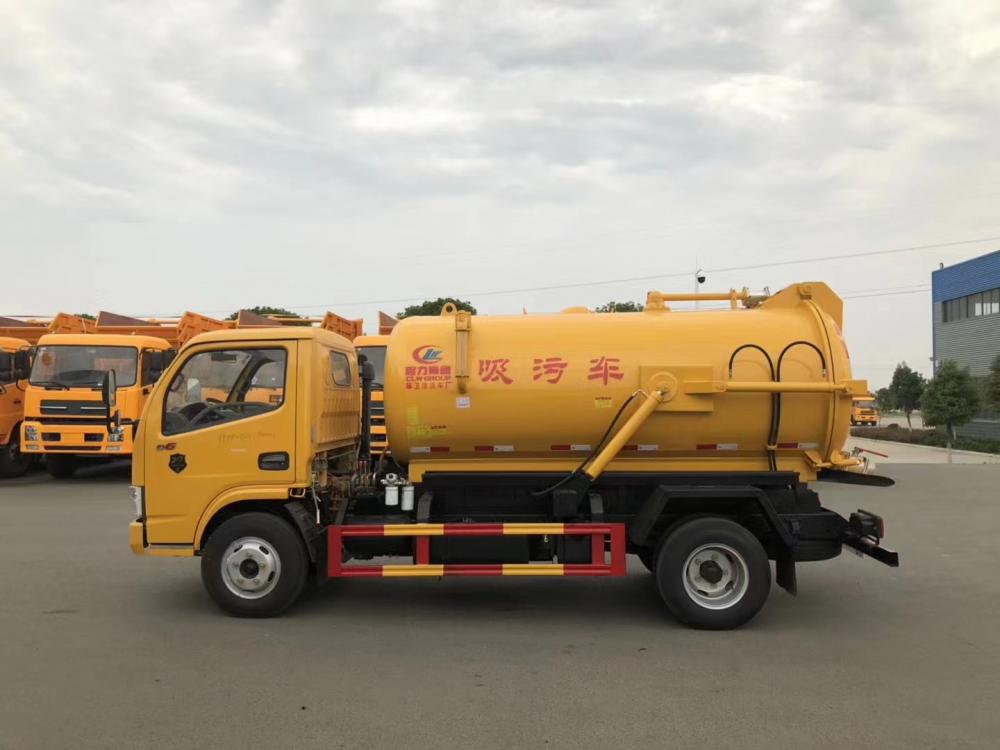 Dongfeng 4cbm Sewage Suction Truck 5 Jpg