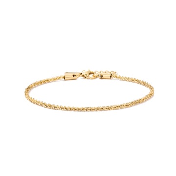 Stainless Steel Gold Silver Cauliflower Chain Anklet for Women
