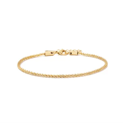 Stainless Steel Gold Silver Cauliflower Chain Anklet for Women