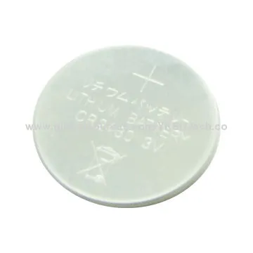 Button-cell Battery, 3.0V, 1,400-hour/Li-MnO2 Digital Cameras/Calculator, Mother Board Hearing Aids