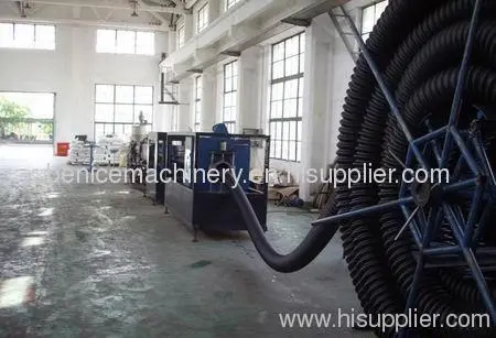 Extrusion Machinery For Corrugated Pipes 