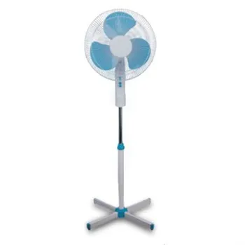 16-inch Stand Fan with 110 to 240V Voltage, 45W Power and 120 to 130cm Adjustable Height