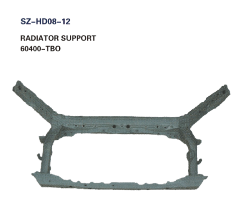 Стальной Корпус Автозапчасти Honda 2008-2013 Accord РАДИАТОРНАЯ ПОДДЕРЖКА