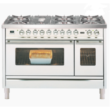 Cooktop a gás de 120 cm e independência do forno