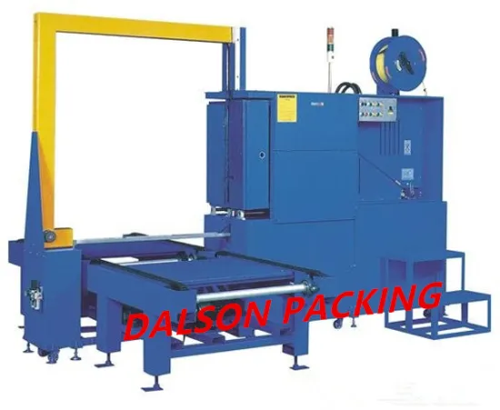 Pallet Strapping Belt Machine: Vertical and Horizontal Palletizer Packing Line