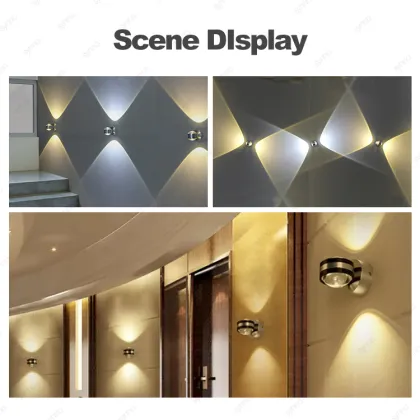 Double Sides Crystal LED Wall Light for Decoration